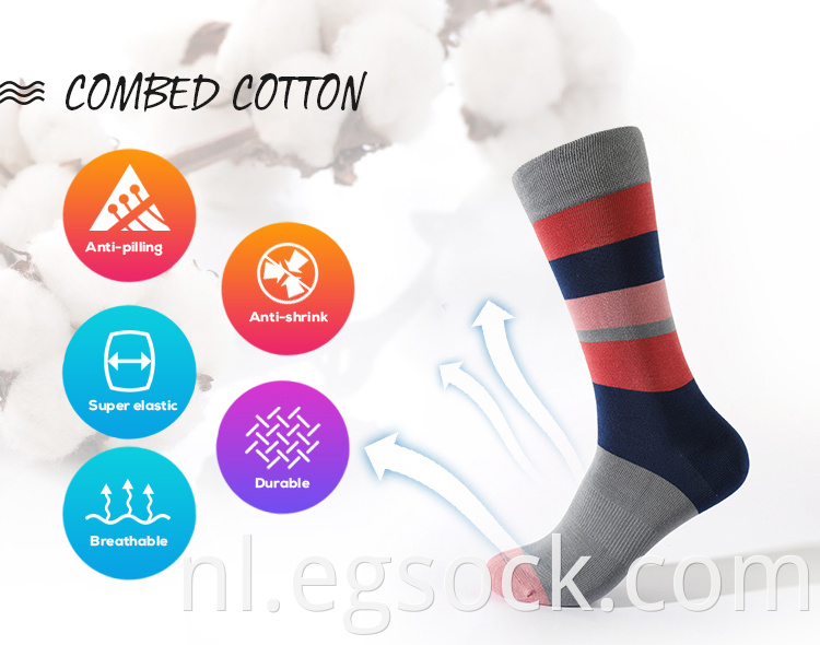 High Quality Cotton Dress Socks